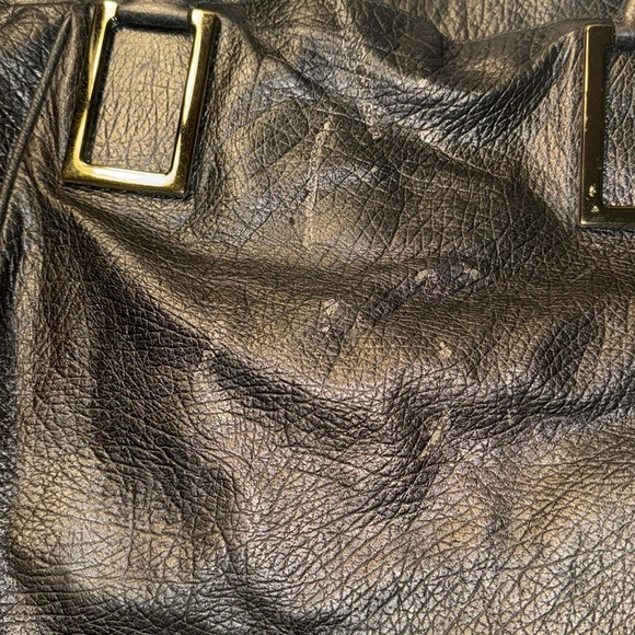 Chloe Pewter (Silver/Gray) Leather Large Ethel Tote GUC - Picture 9 of 14